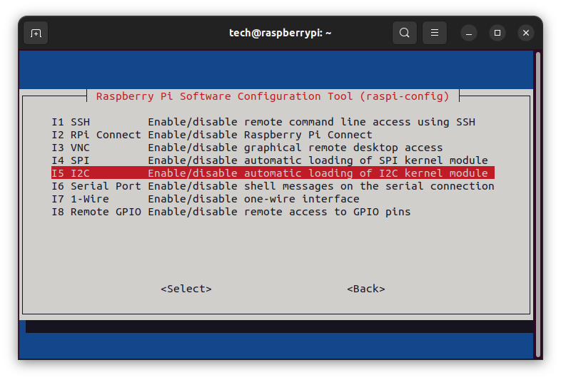 I2C - Enable/disable automatic loading of I2C kernel module